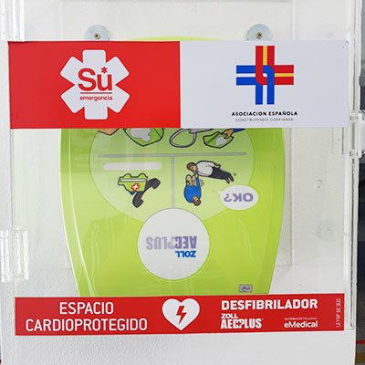 Imagen Desfibrilador -Espacio Cardioprotegido